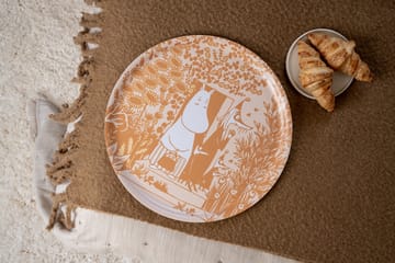 Moomin tray Ø40 cm - Wild garden - Muurla