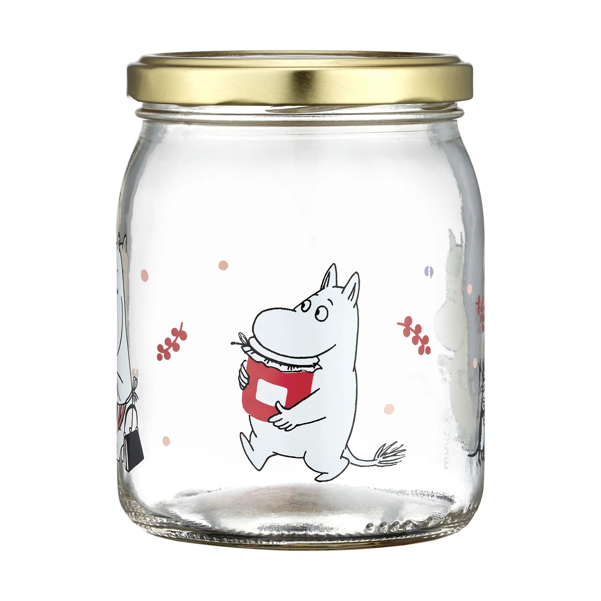 Mumin glass jar 50 cm, Berries Muurla