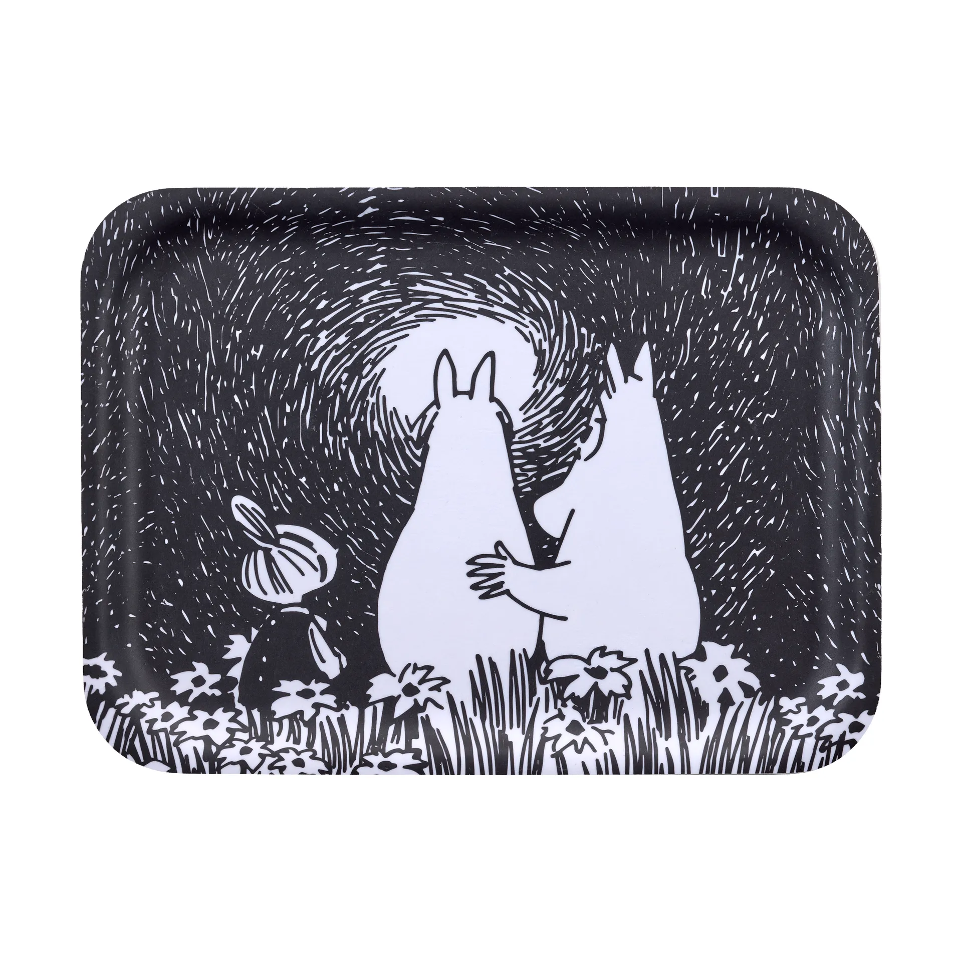 Mumin tray 20x27 cm, Friendship Muurla