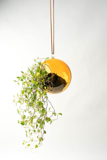 Muurla decorative hanging ball Ø12 cm - Amber - Muurla