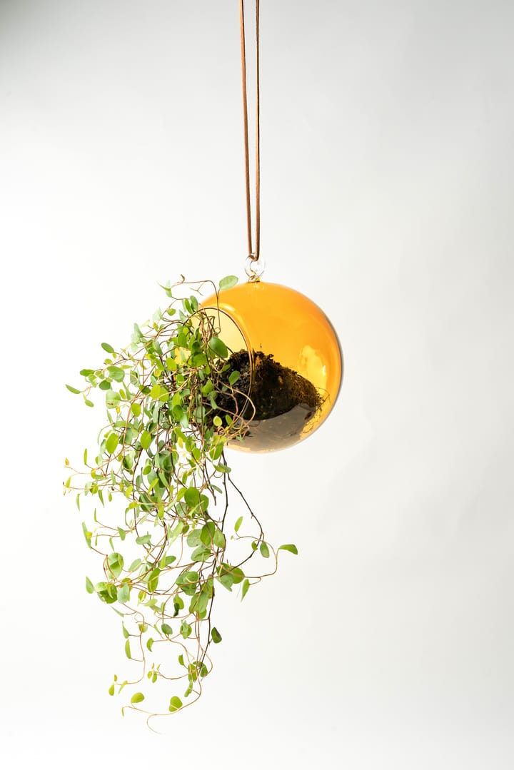 Muurla decorative hanging ball Ø12 cm - Amber - Muurla