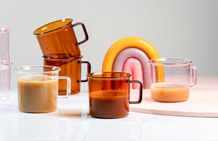 Muurla glassmug 35 cl - Amber - Muurla