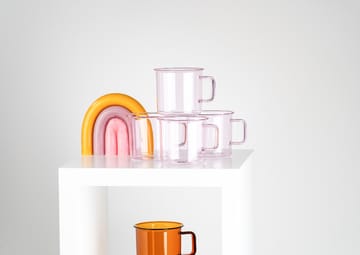 Muurla glassmug 35 cl - Pink - Muurla