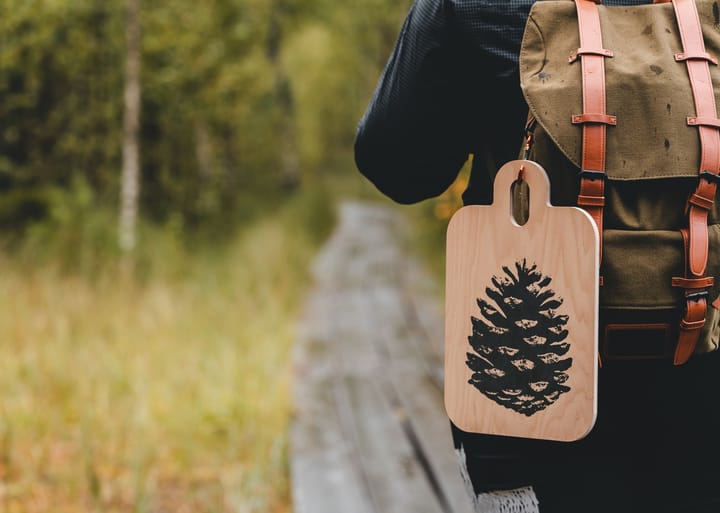 Nordic Chop & Serve tray 21x31 cm - The Pine Cone-The Birch Leaf - Muurla