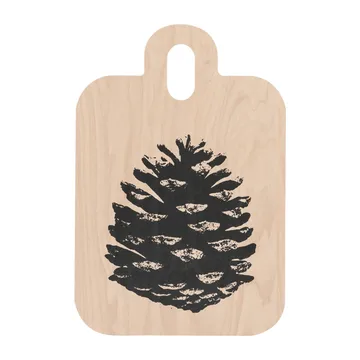 Nordic Chop & Serve tray 21x31 cm - The Pine Cone-The Birch Leaf - Muurla