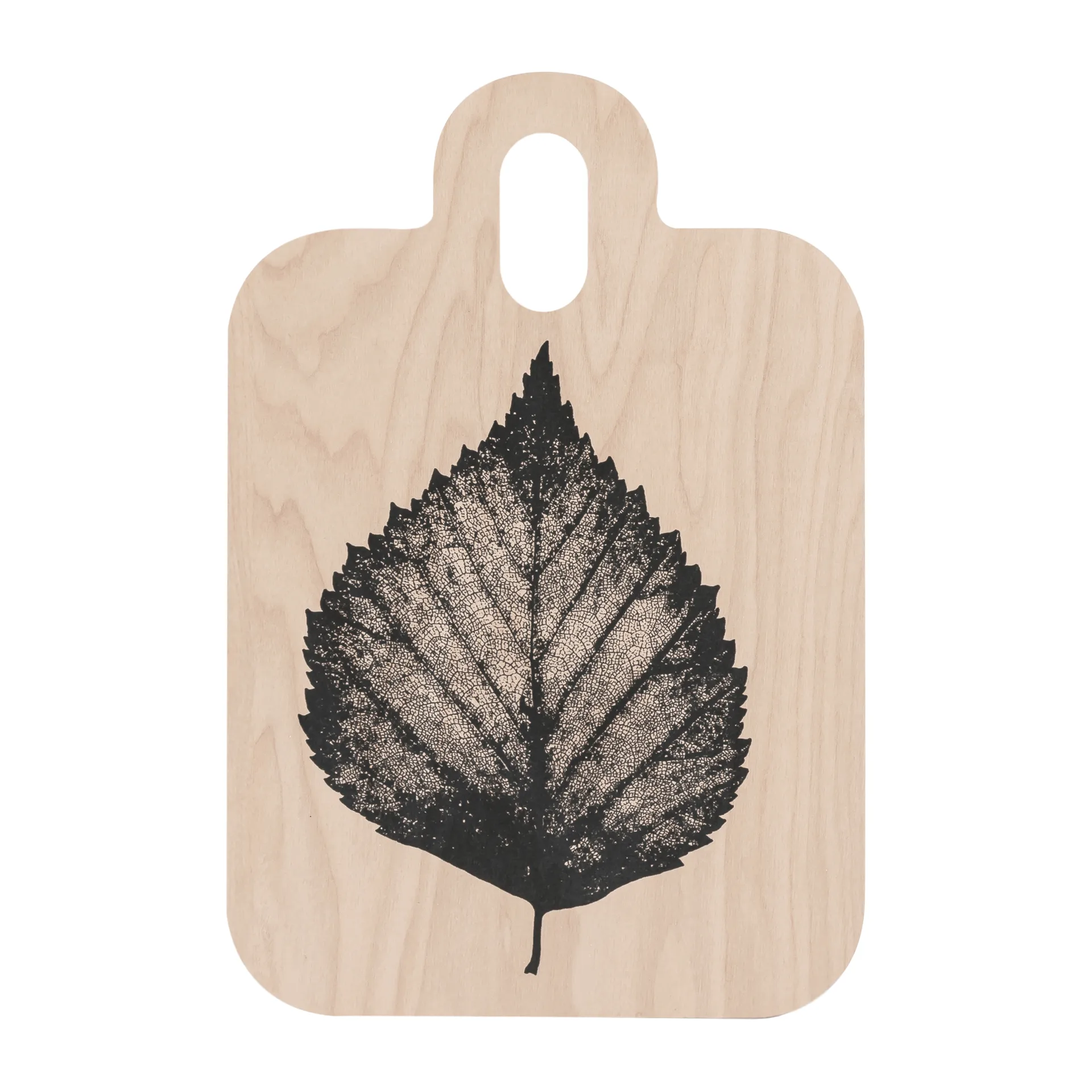 Nordic Chop & Serve tray 21x31 cm, The Pine Cone-The Birch Leaf Muurla