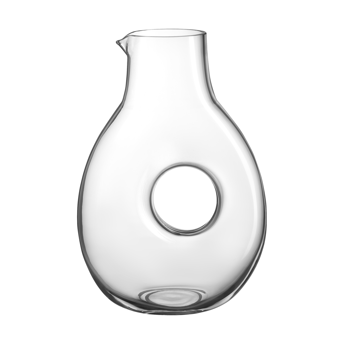 Muurla O carafe 1.4 L Clear | Scandinavian Design | Water jugs and carafes | Transparent