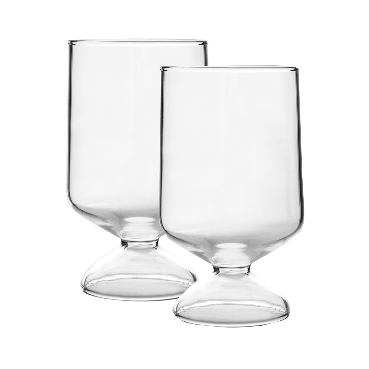 Muurla Olo drinking glasses 30 cl 2-pack clear | Scandinavian Design | Drinking glasses & tumblers | Transparent