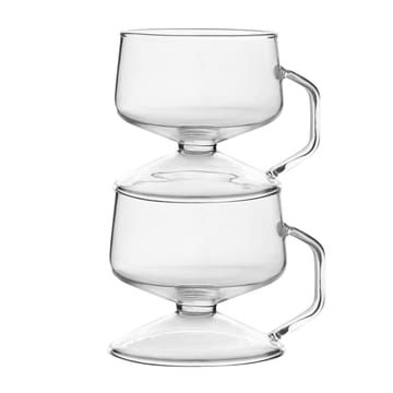 Olo glass for warm drinks 30 cl 2-pack - clear - Muurla