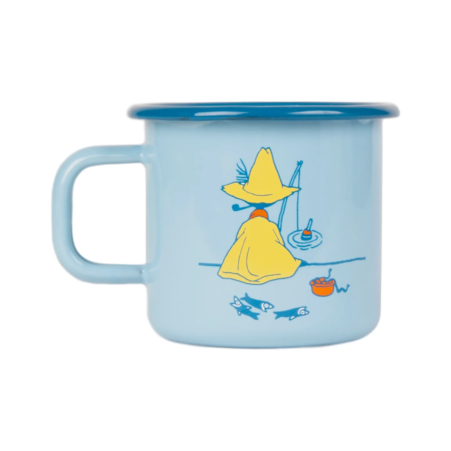Our sea enamel mug 37 cl, Blue Muurla