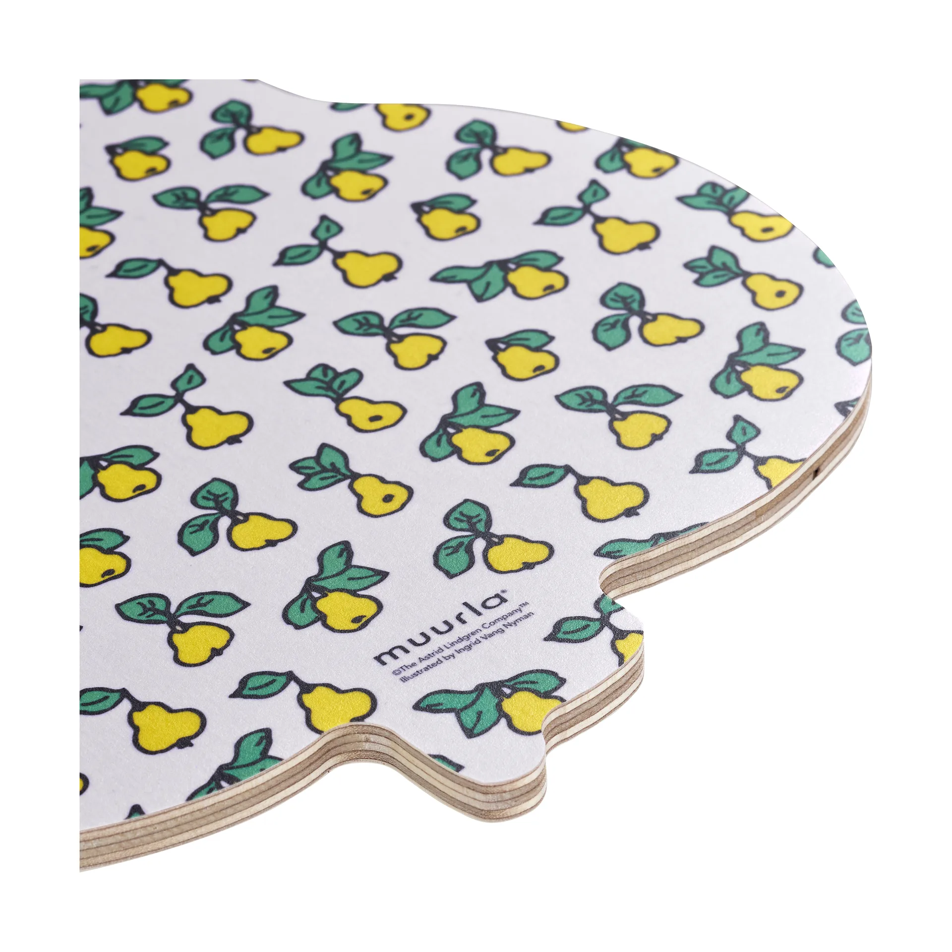 Pippi Chop & Serve cutting board 21x30 cm, Fruits Muurla