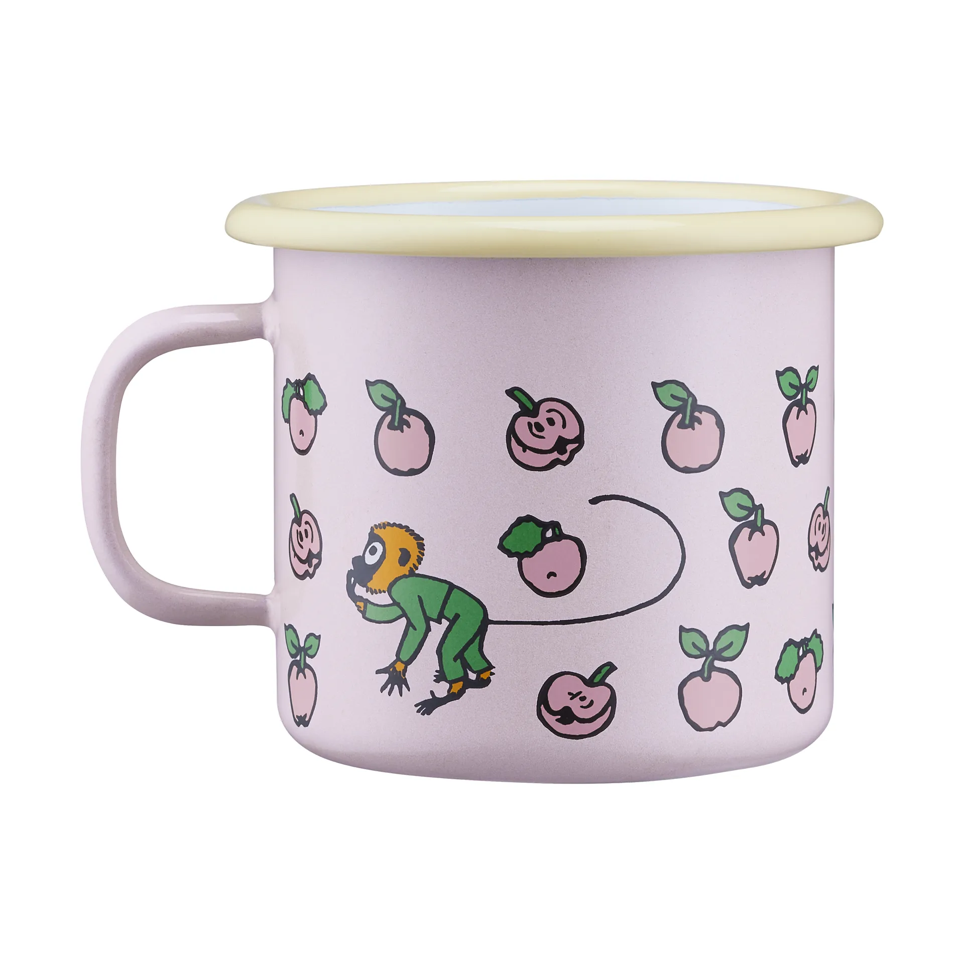 Pippi enamel mug 2.5 dl, Fruits Muurla