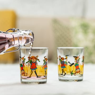 Pippi glass bottle 1 l - Multi - Muurla