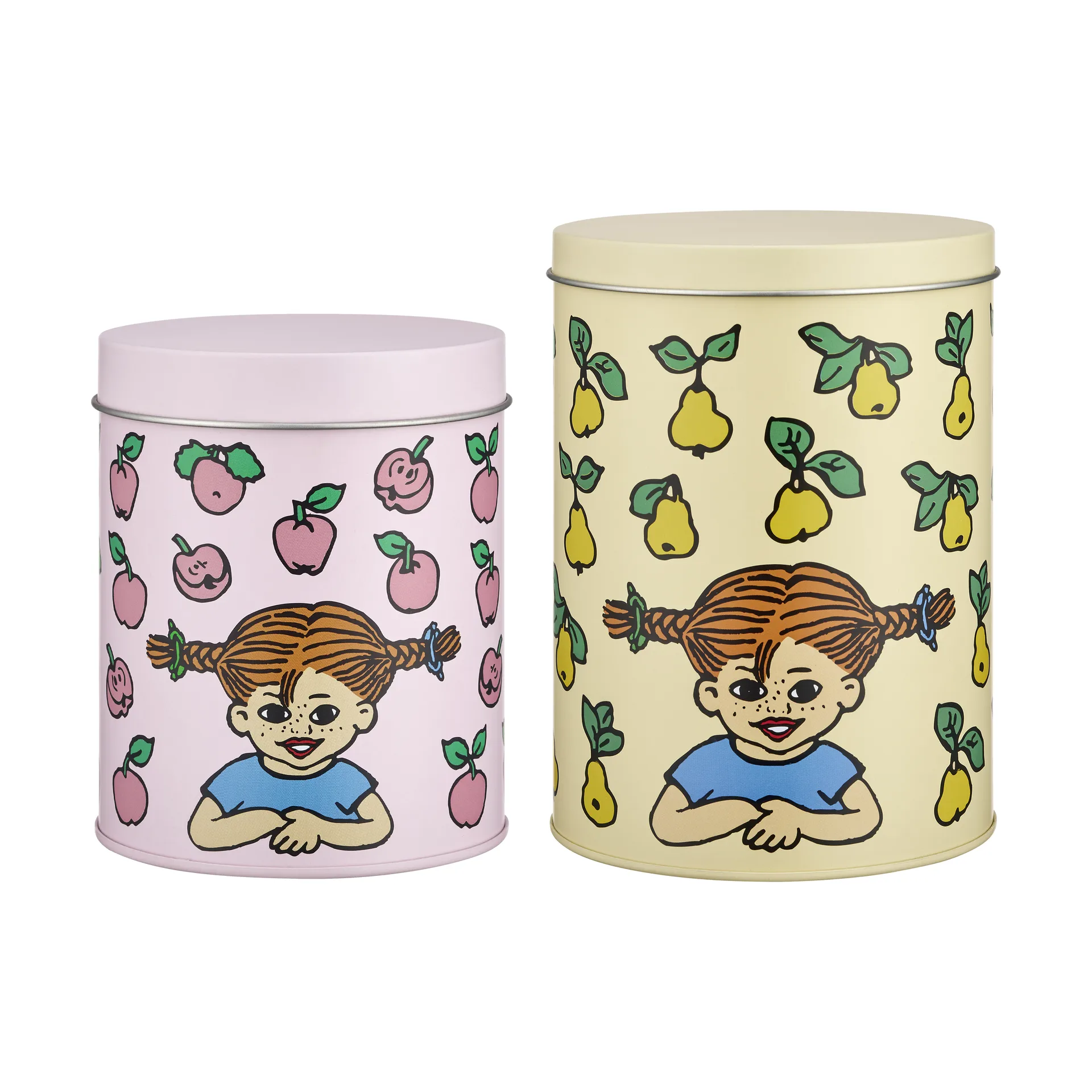 Pippi jar set 2 pieces, Fruits Muurla