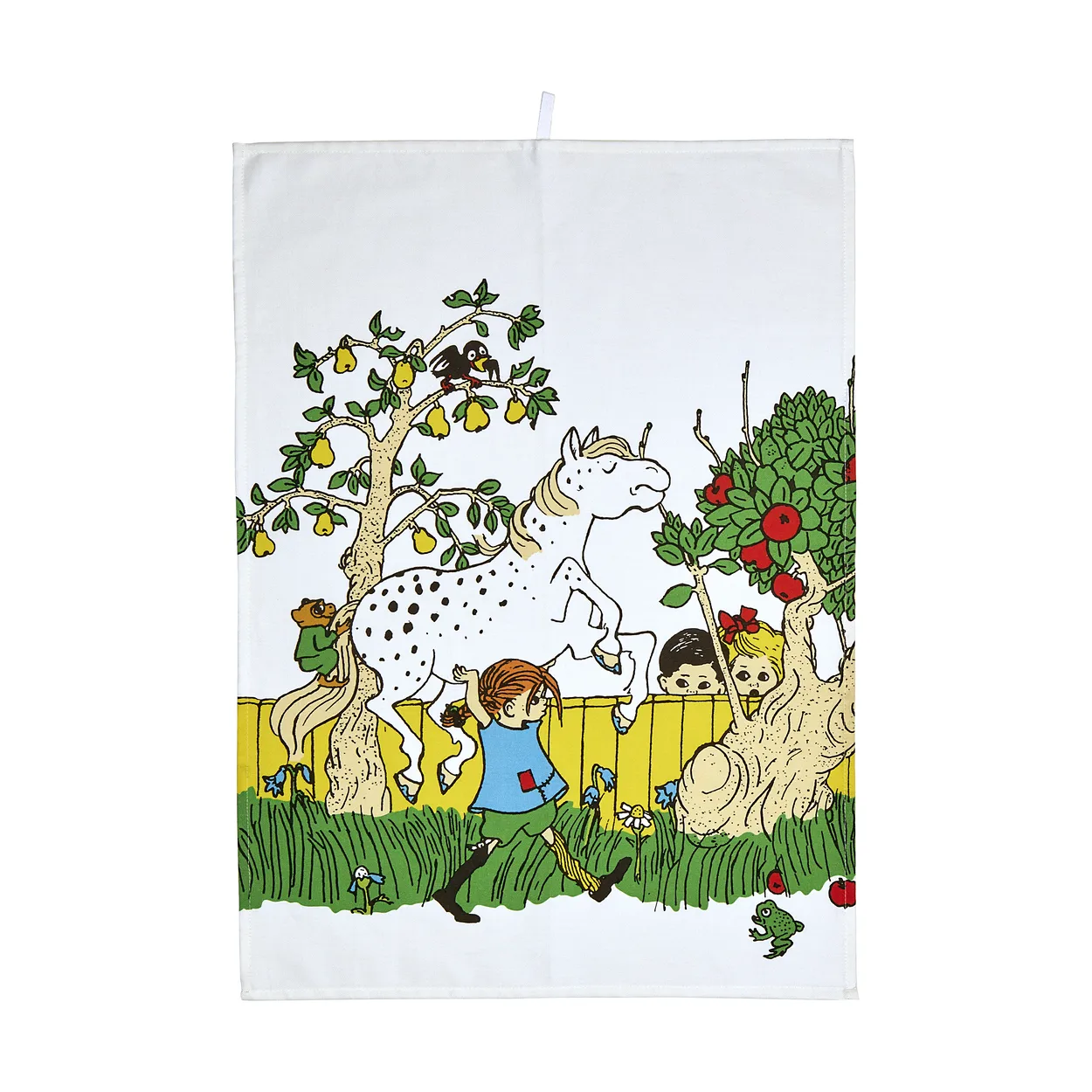 Muurla Pippi kitchen towel 50x70 cm The Way Home | Scandinavian Design | Kitchen tea towels | Multi