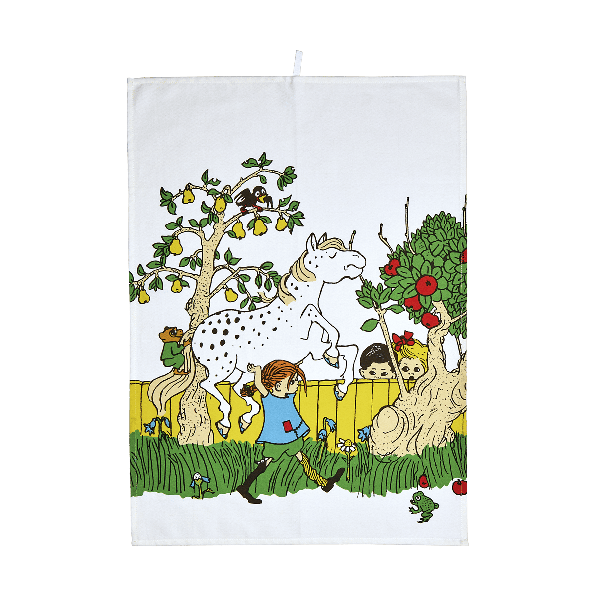 Muurla Pippi kitchen towel 50x70 cm The Way Home | Scandinavian Design | Kitchen tea towels | Multi