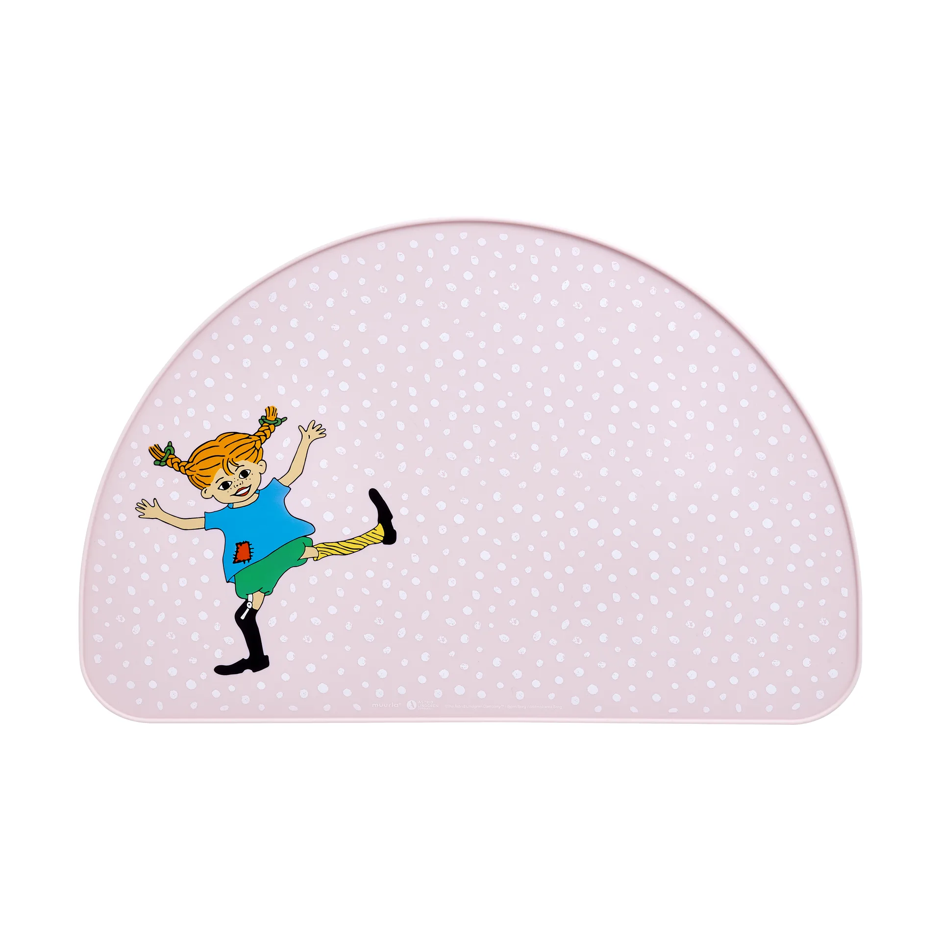 Pippi placemat 27x42 cm, Pink Muurla