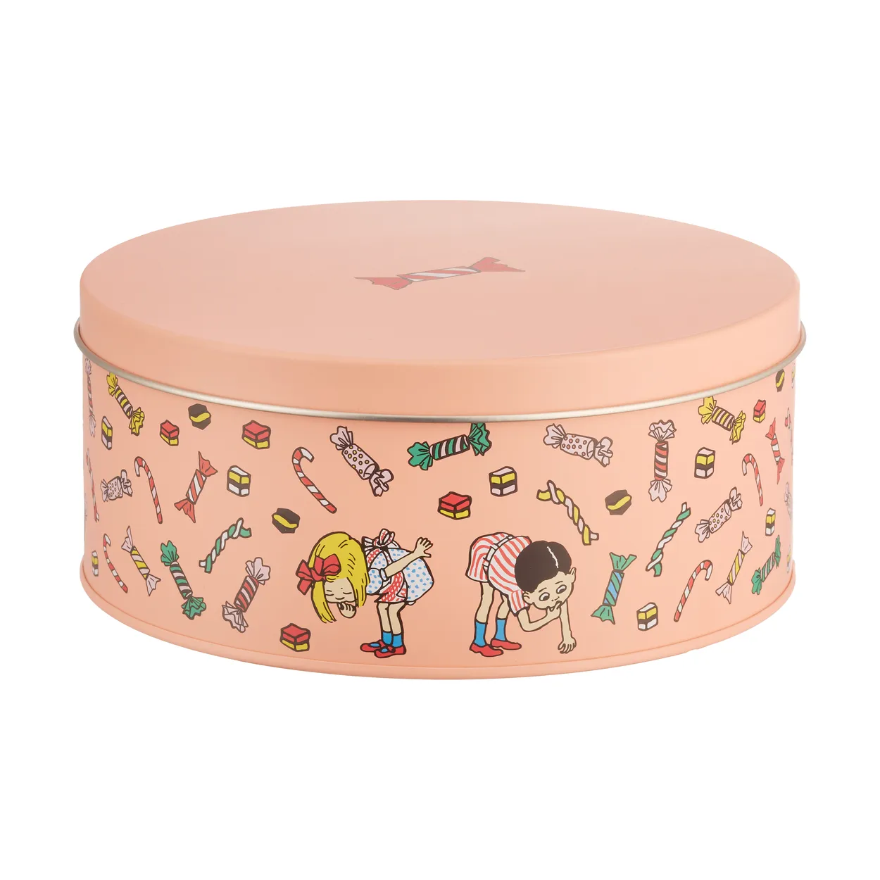 Muurla Pippi storage jar with lid o15 cm Candy | Scandinavian Design | Boxes & jars | Pink