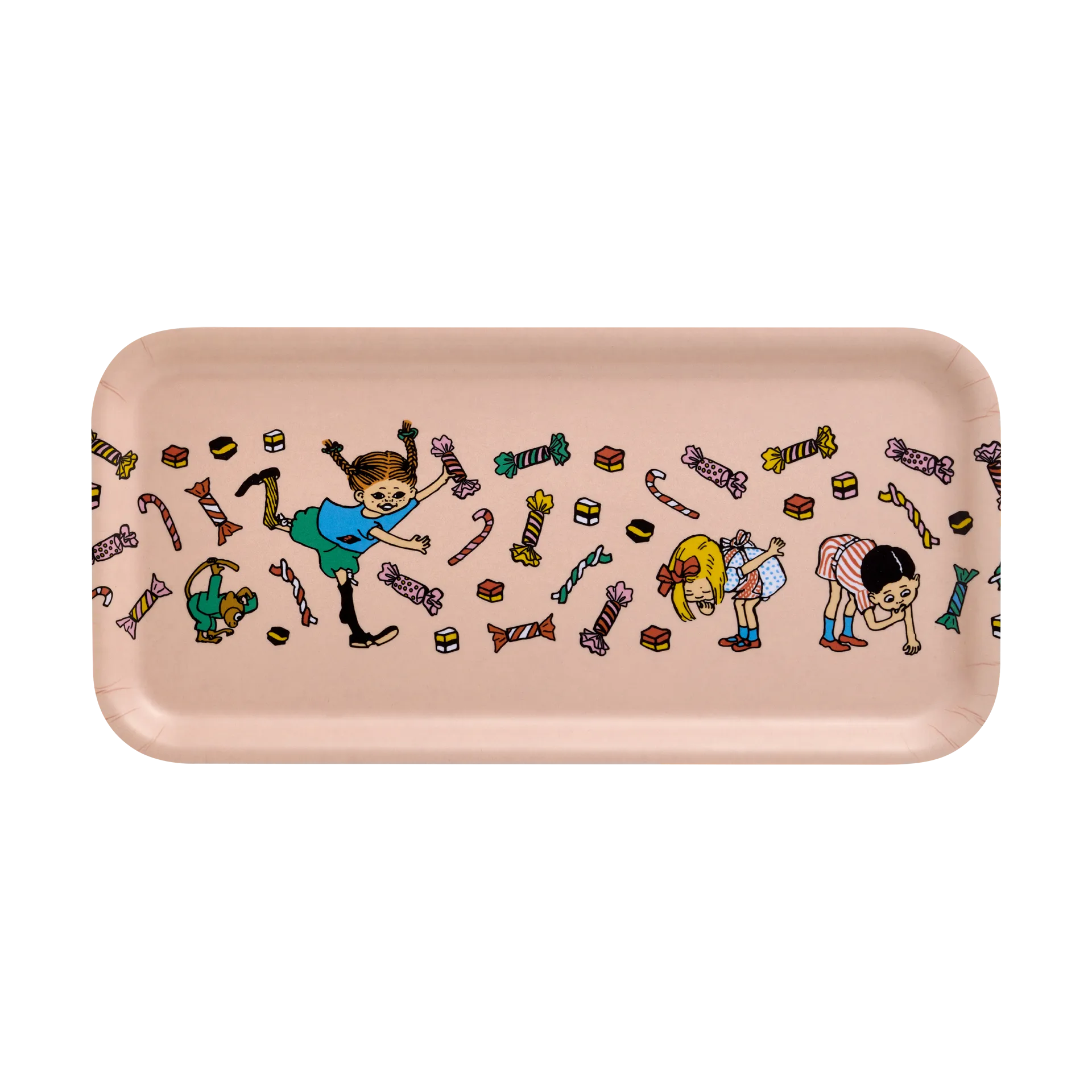 Pippi tray 13x27 cm, Candy Muurla