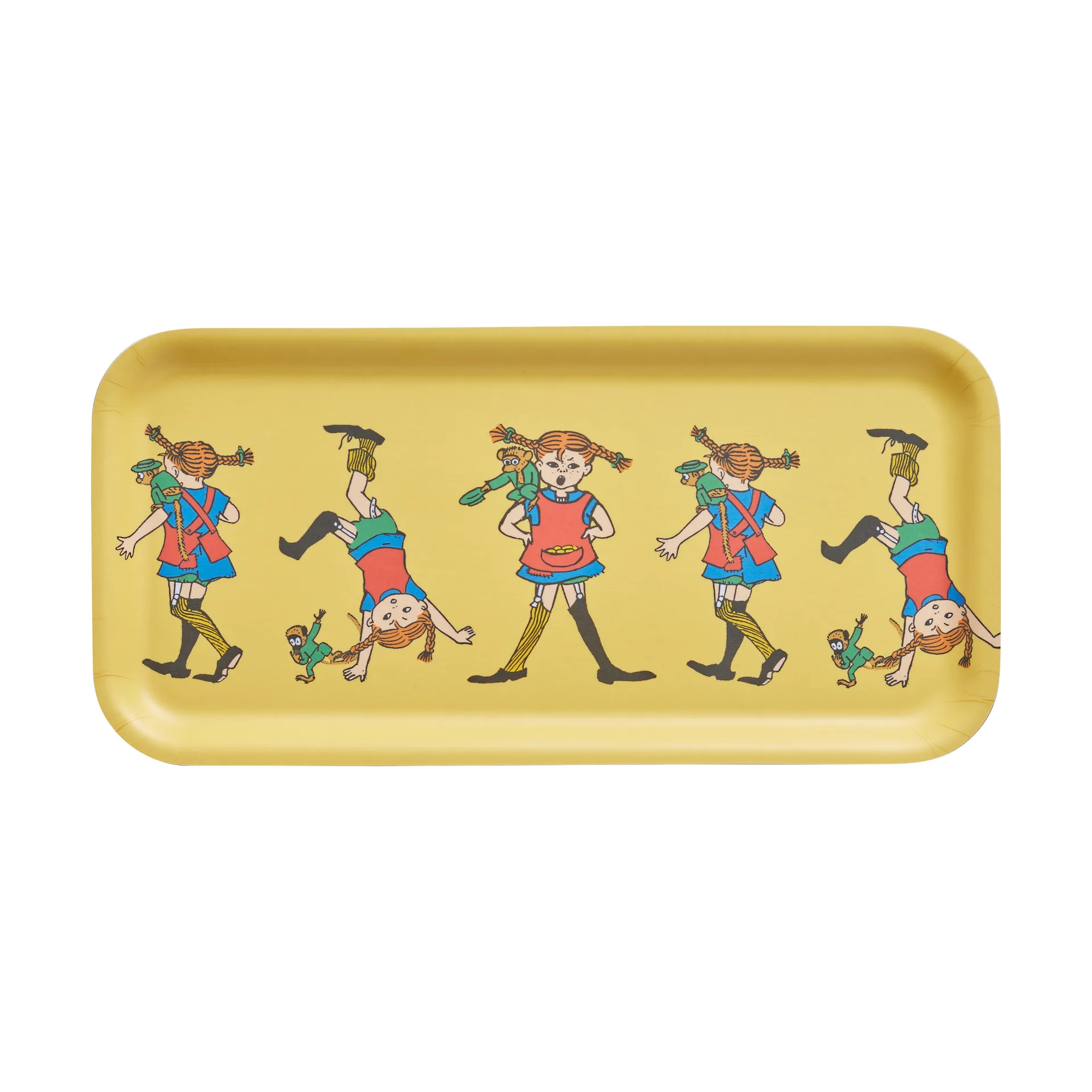 Pippi tray 13x27 cm, Pippi Longstocking Muurla