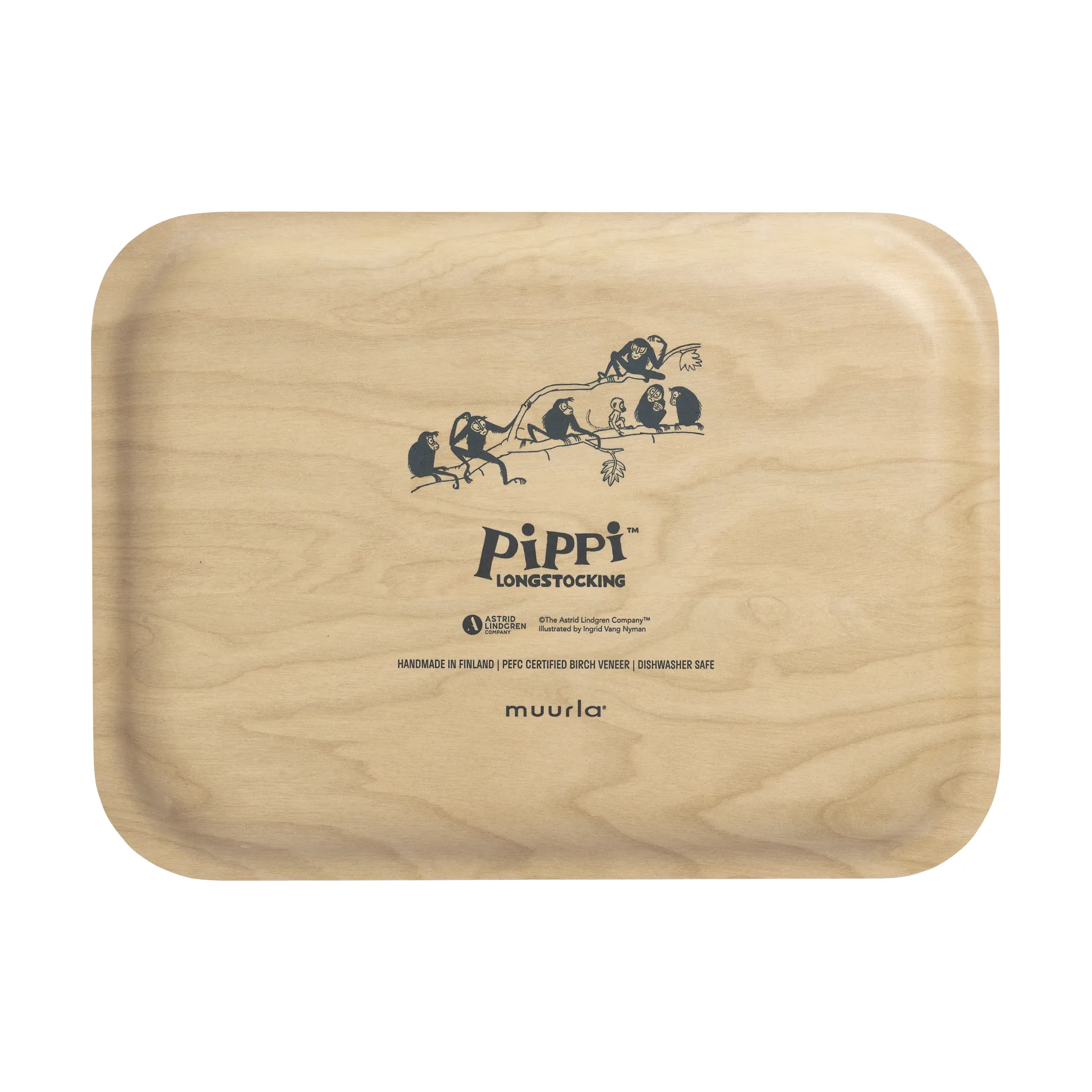 Pippi tray 20x27 cm, Herr Nilsson Muurla