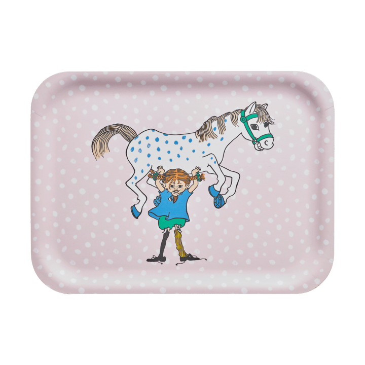 Pippi tray 20X27 cm - Pippi and the Horse - Muurla