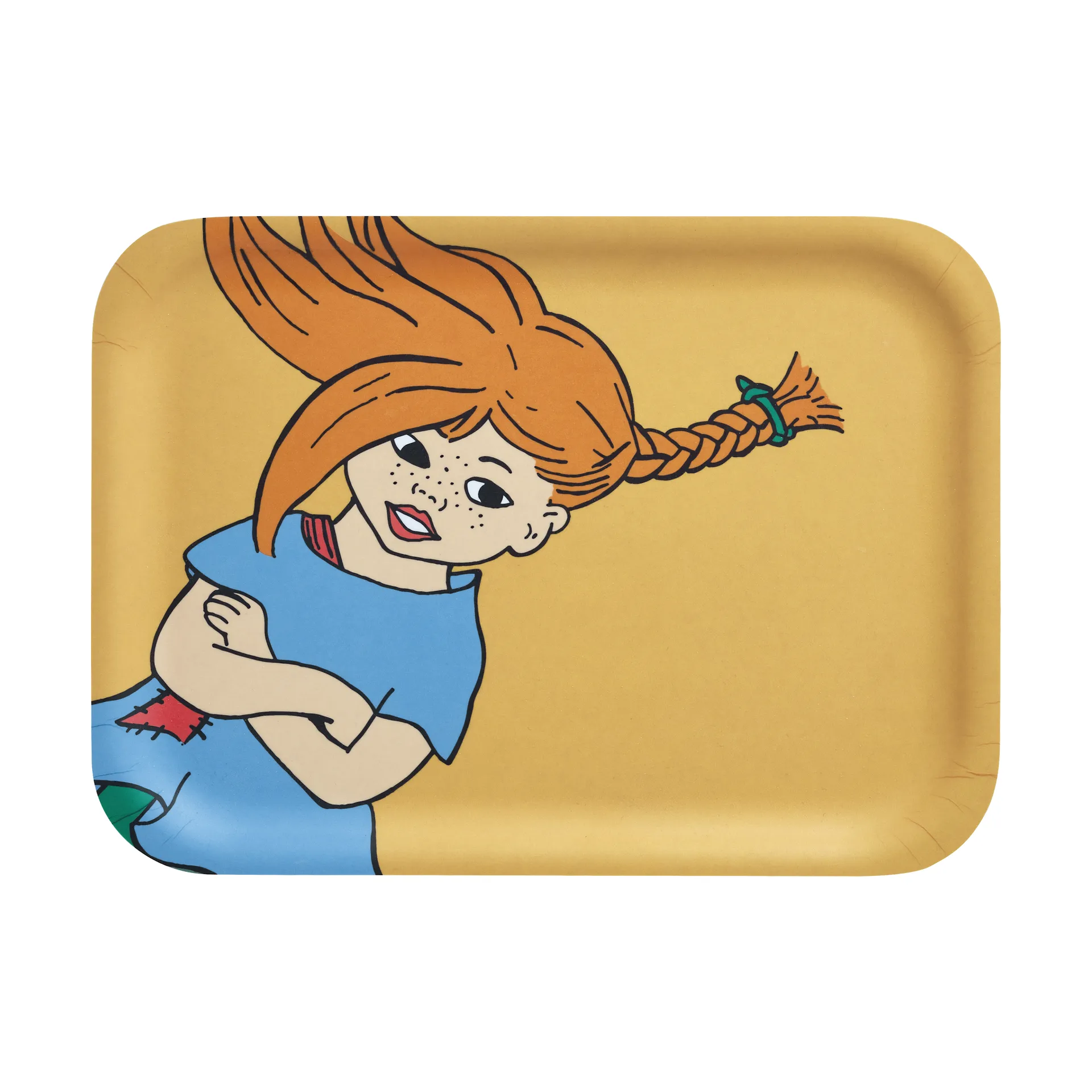 Pippi tray 20x27 cm, The Strongest Girl Muurla