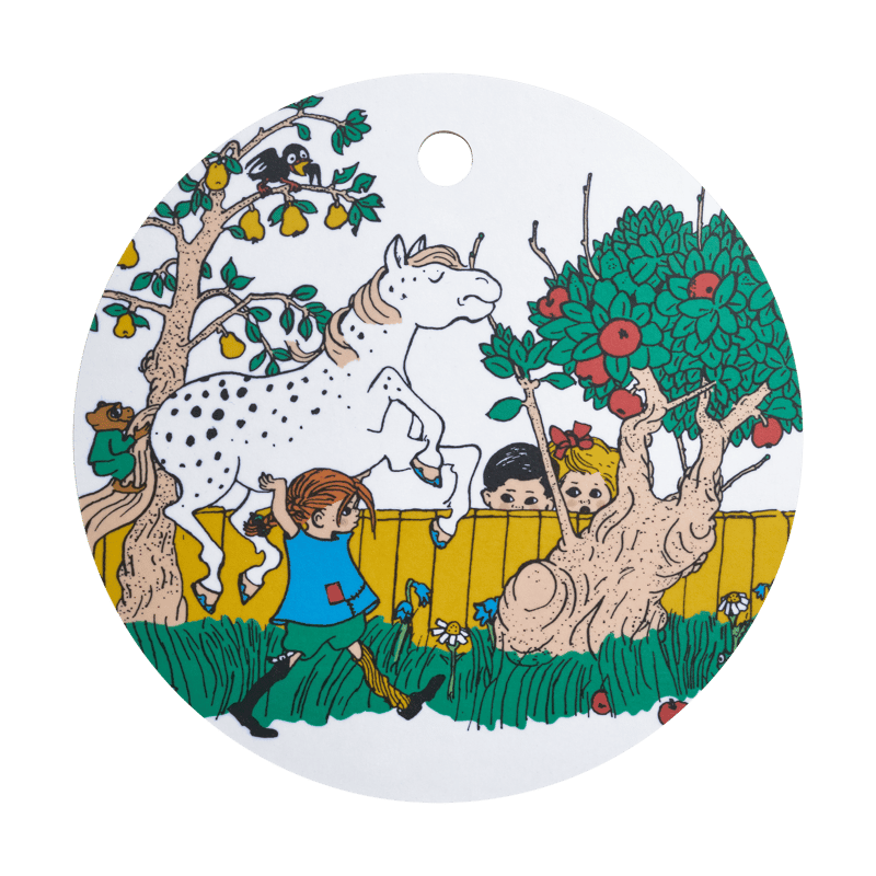 Muurla Pippi trivet Ø20 cm The Way Home