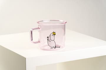 Snorkmaiden glass mug 35 cl - Pink - Muurla