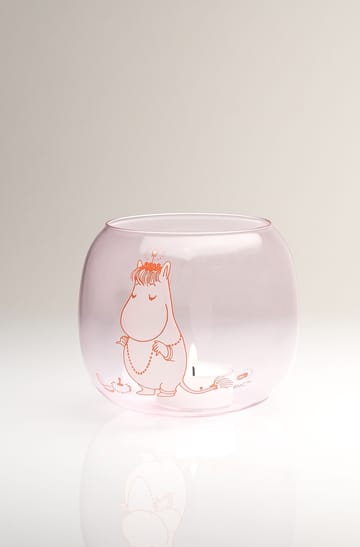 Snorkmaiden lantern/bowl Ø9 cm - Pink - Muurla