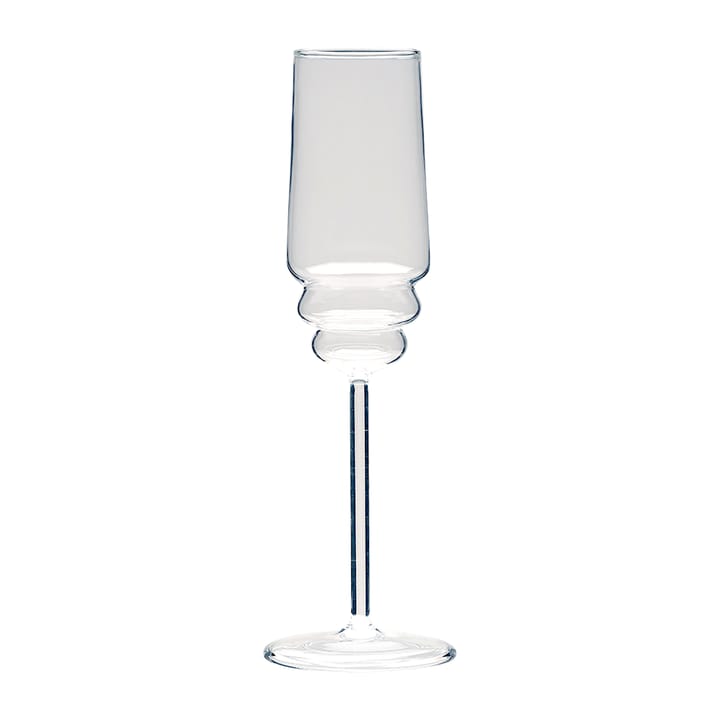 Steps champagne glass 25 cl - Clear - Muurla