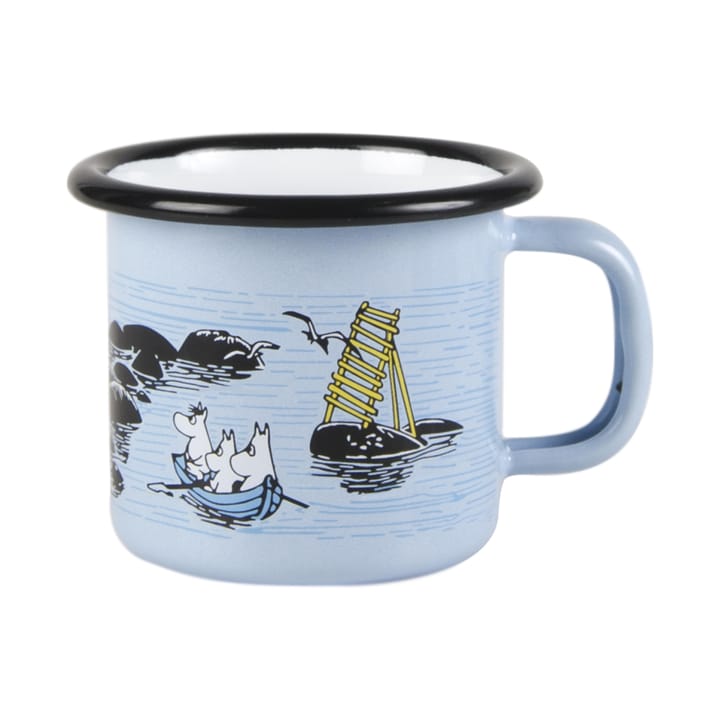 Summer wind enamel mug, 1.5 dl Muurla