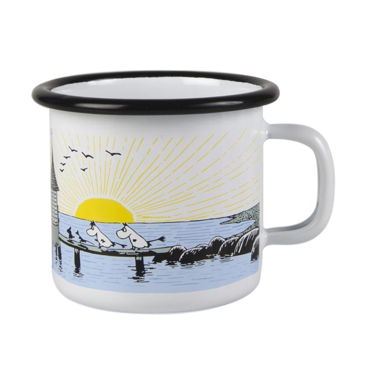 Summer wind enamel mug, 2.5 dl Muurla