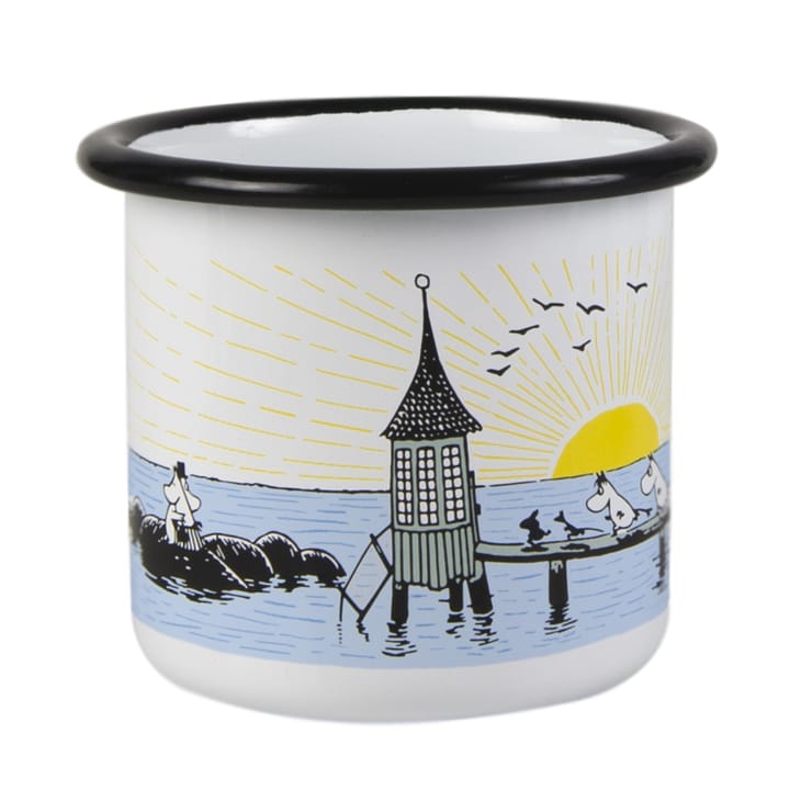 Summer wind enamel mug, 2.5 dl Muurla