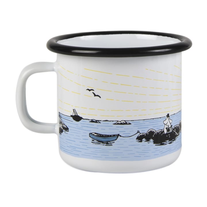 Summer wind enamel mug, 2.5 dl Muurla
