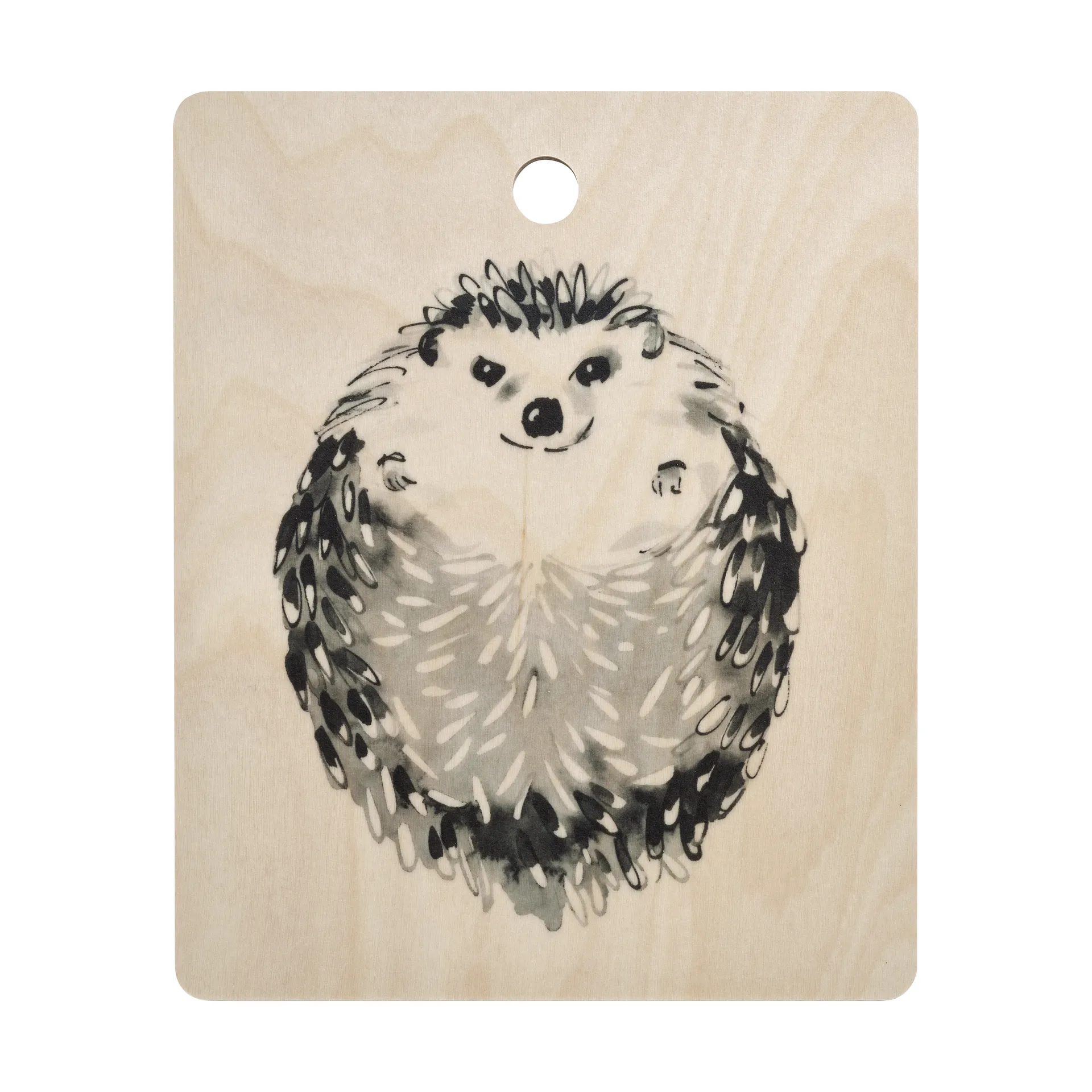 Teemu Järvi x Muurla cutting board 18x22 cm, Hedgehog Muurla
