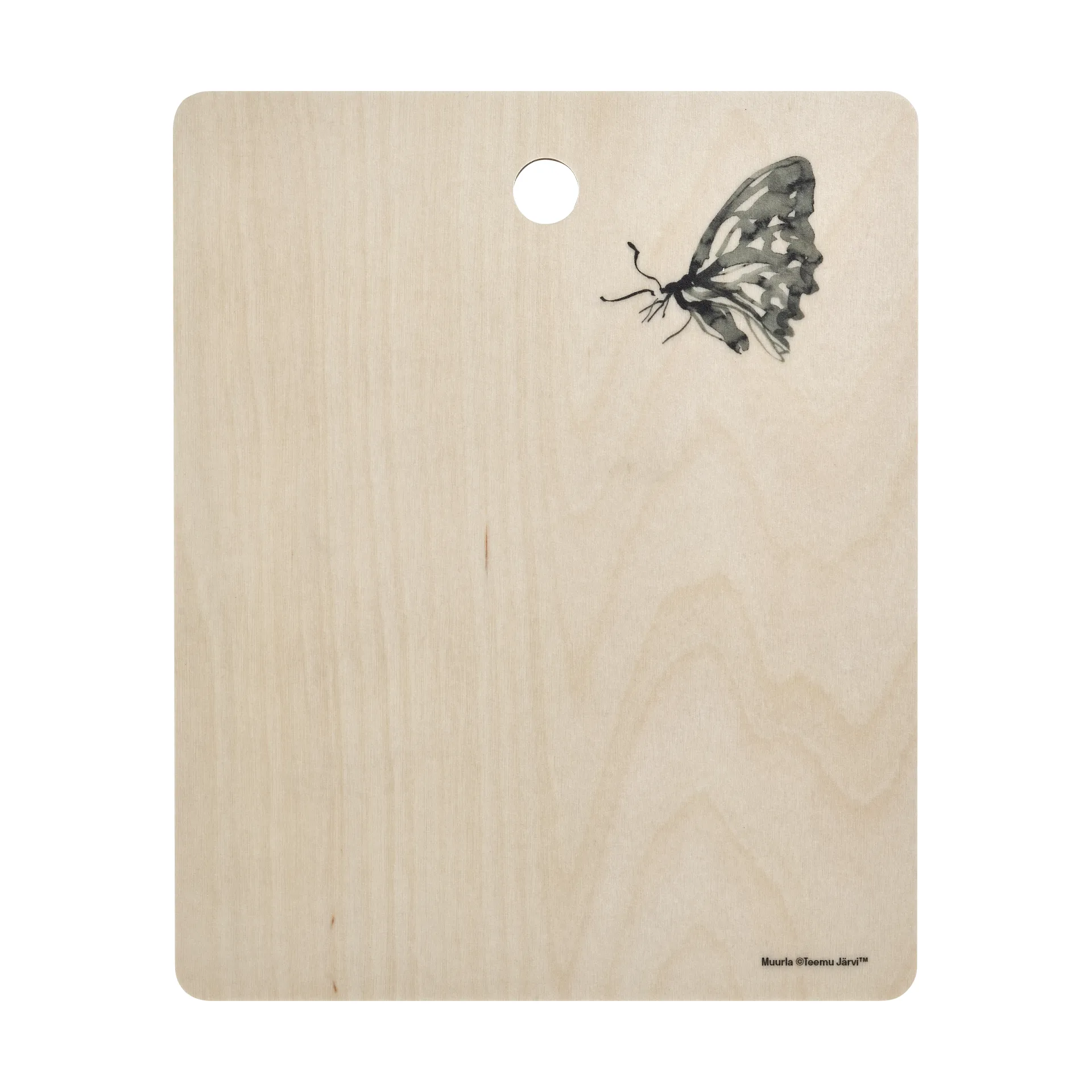 Teemu Järvi x Muurla cutting board 18x22 cm, Hedgehog Muurla