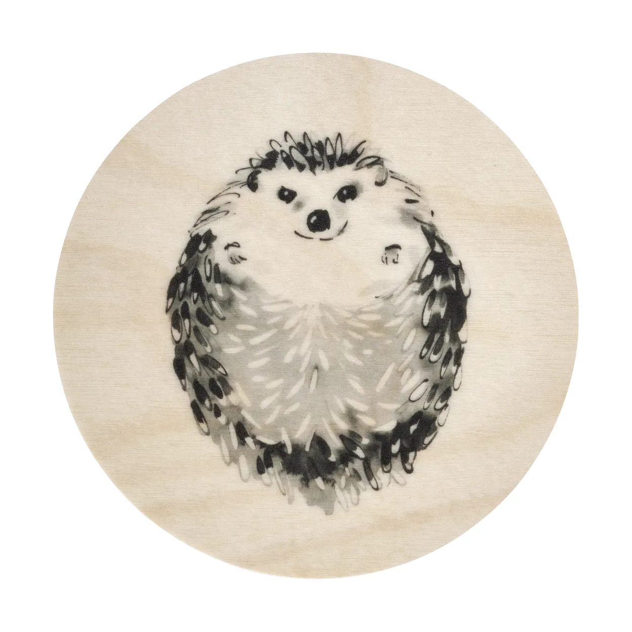 Muurla Teemu Järvi x Muurla glass coaster o10 cm Hedgehog