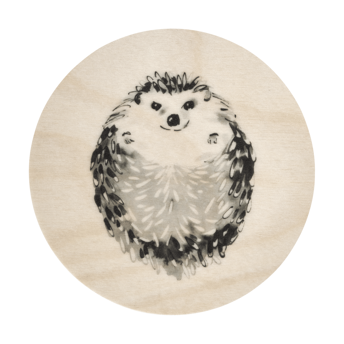 Muurla Teemu Järvi x Muurla glass coaster o10 cm Hedgehog