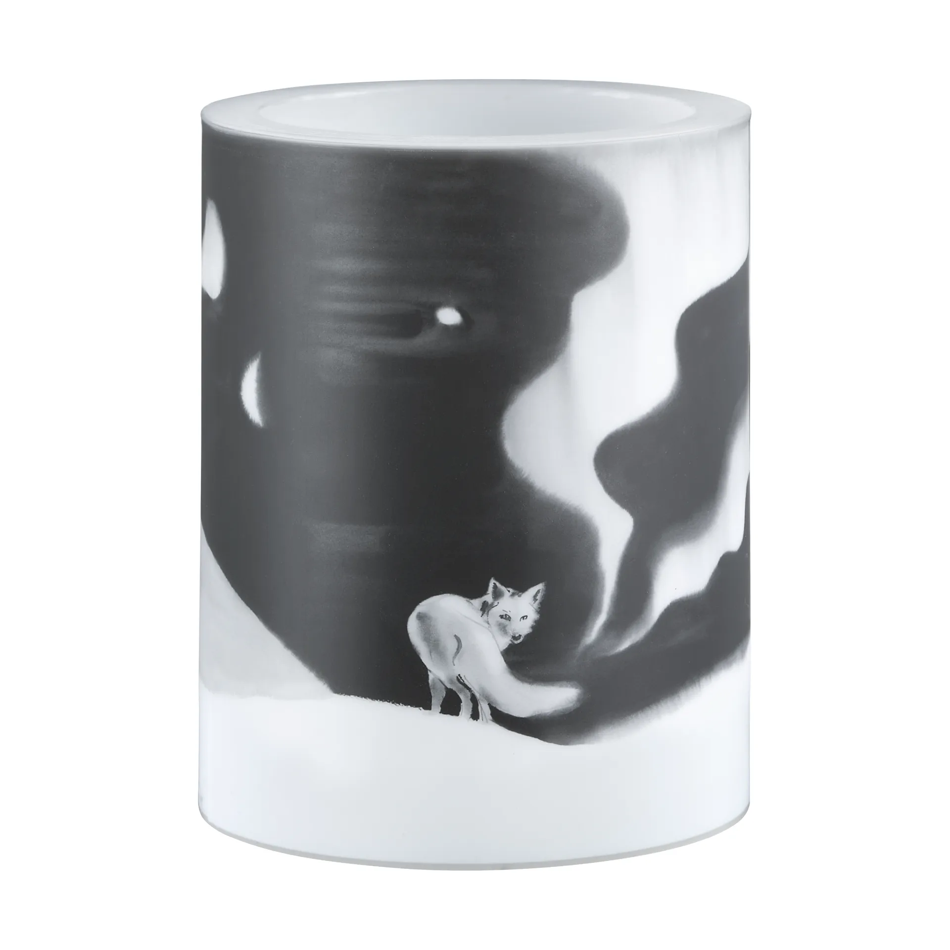 Teemu Järvi x Muurla LED Candle Ø12.5 cm, Fox Muurla