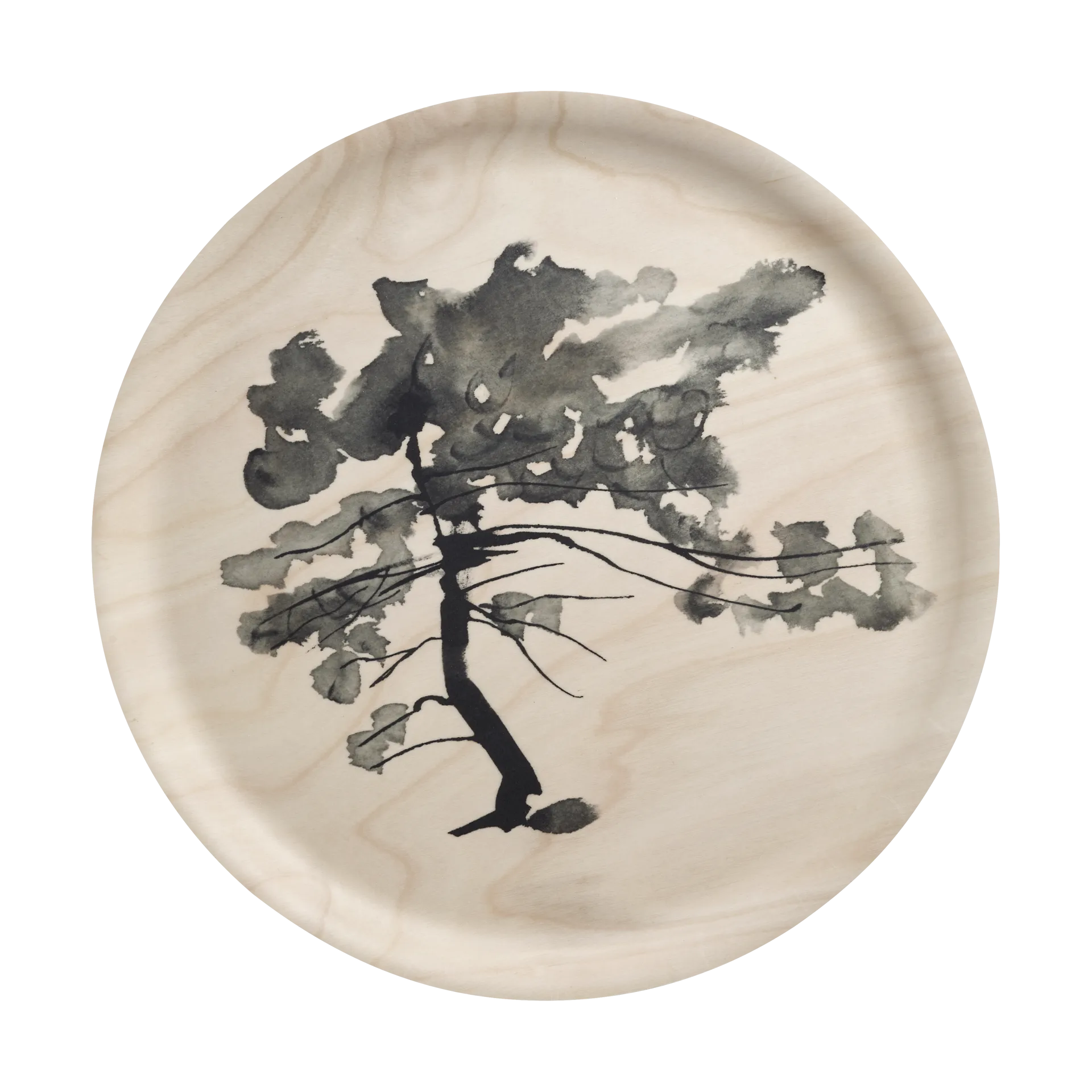 Teemu Järvi x Muurla tray Ø35 cm, Fir Muurla