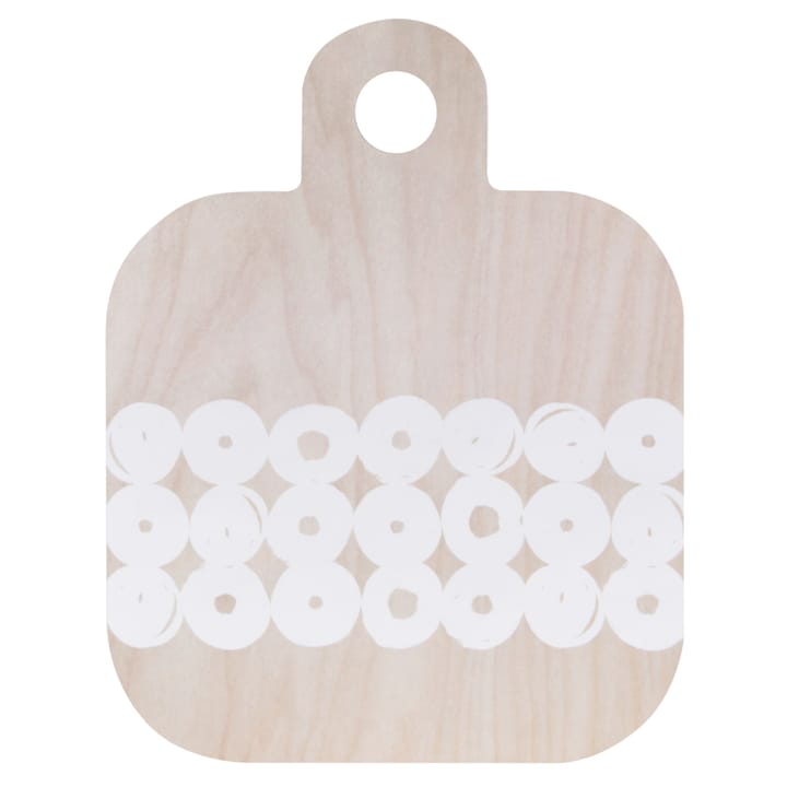 Twirl cutting board 25x32 cm - birch-white - Muurla