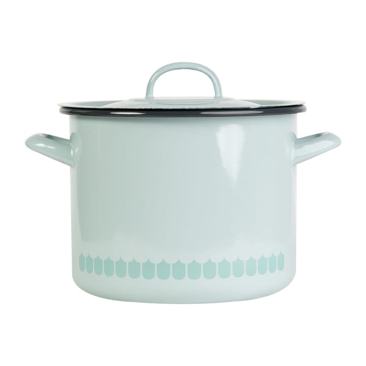 Vappu enamel casserole 3.5 L - Green - Muurla