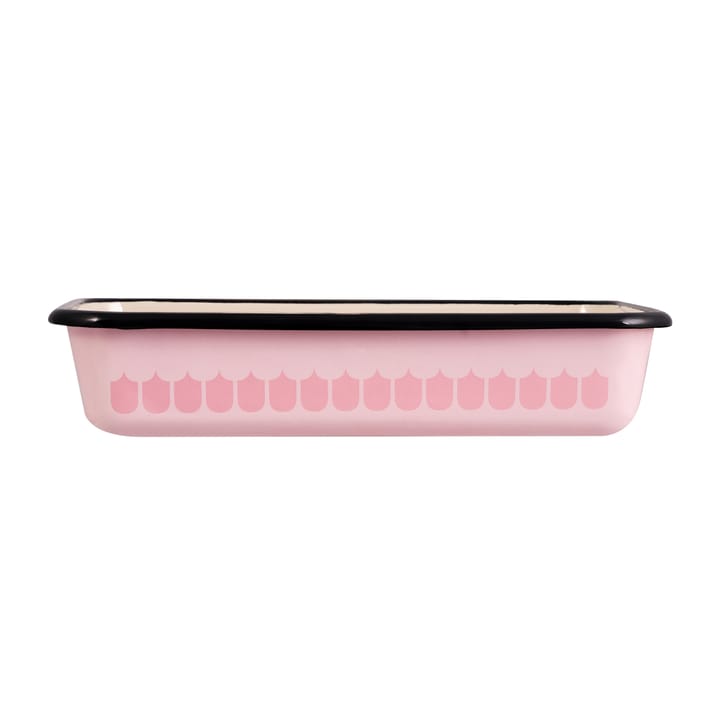 Vappu enamel oven dish - Pink - Muurla