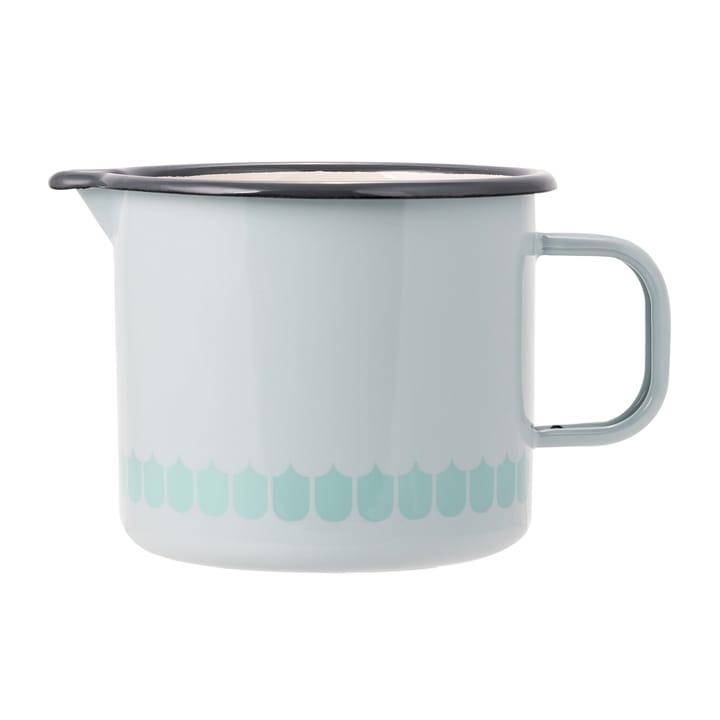 Vappu enamel pot 1.3 L, Green Muurla