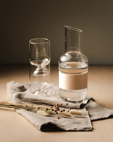 Veneer carafe 1 L - Transparent-birch - Muurla