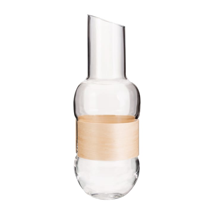 Veneer carafe 1 L - Transparent-birch - Muurla