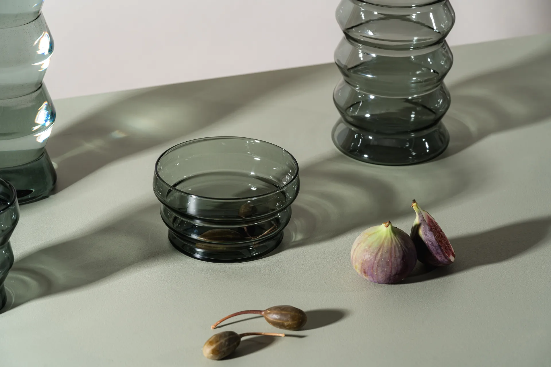 Waves bowl 50 cl, Grey Muurla