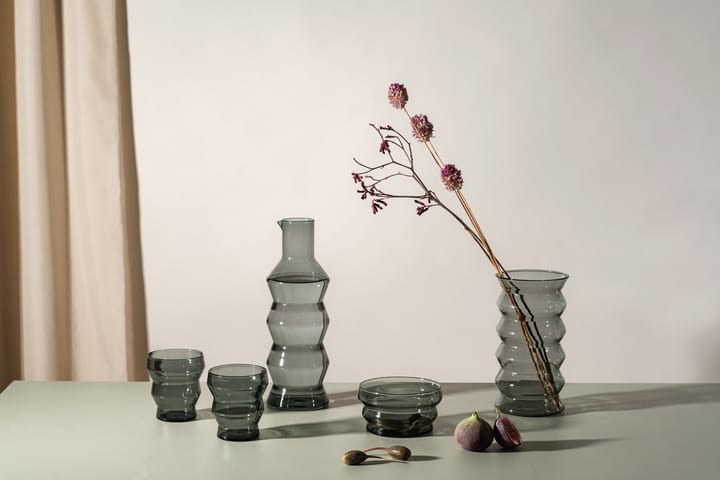 Waves carafe 1.3 L, Grey Muurla