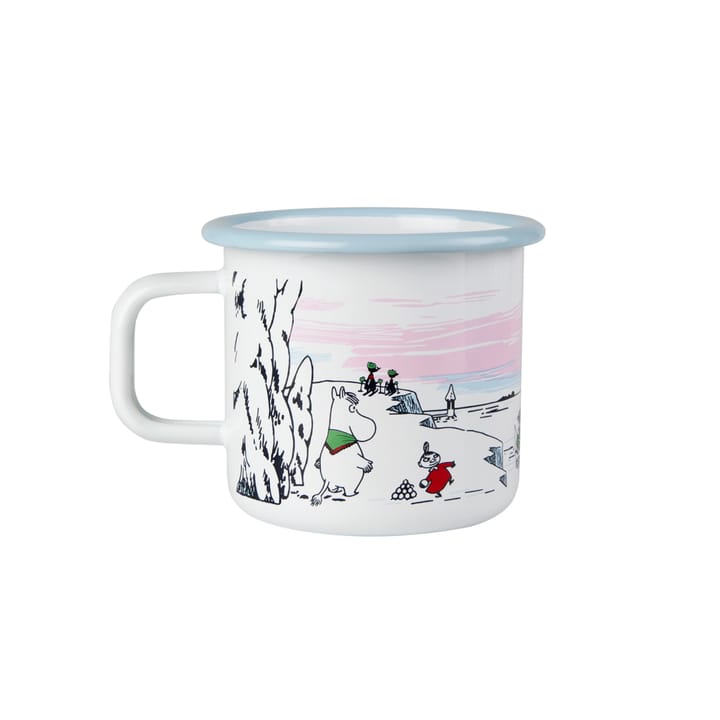 Winter time enamel mug 3.7 dl, Winter time Muurla